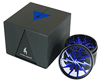 Grinder para Tabaco Thorinder de aluminio azul 4 piezas tritatabacco 50 mm