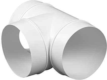 Rundes Rohr, T-Stück 150 mm/15,2 cm Abluftventilator T-Anschluss 3 Way Adapter ko150–26