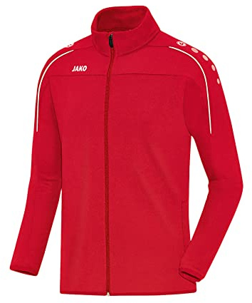 JAKO Herren Freizeitjacke Classico, Rot, M