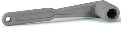 wellenshop Spezialschlüssel Propellerschlüssel 27mm für Propeller-Muttern Kunststoff Schlüssel Propeller Außenborder Z-Antrieb Ringschlüssel