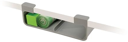 Joseph Joseph CupboardStore Unter Regal Aufbewahrungsfolie, Folie und Tasche Veranstalter, platzsparend - Grau, aus Papier, Einheitsgröße