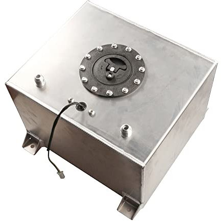 20 Liter Aluminium Kraftstofftank Alu Renntank Motorsport Benzintank Kanister Metall Benzinkanister Kraftstoffkanister Treibstofftank Fuel Tank