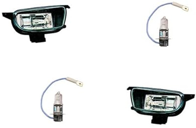 Johns, Nebel Scheinwerfer Nebellampe passend für VW Transporter T4 96-03 Set L R mit H3