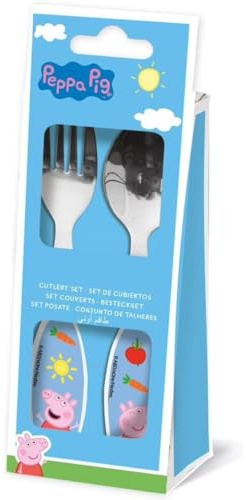 Children's Cutlery Metal 2 Pieces Peppa Pig