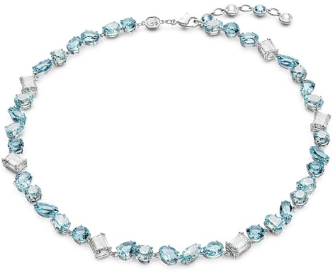 Swarovski Damen-Kette Metall Kristall