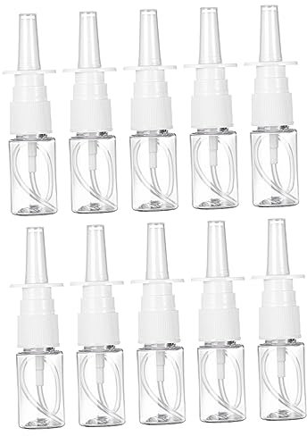 DOITOOL 10piezas Pulverizador De Cuidado Nasal Botella De Spray Nasal Envase Spray Para