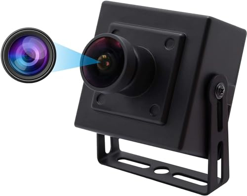CODSOK Telecamera USB 5 Megapixel 2592X1944 Webcam con Sensore Aptina Webcam Obiettivo Fisheye 180 Gradi POE Telecamera IP Alta Difinition Webcam USB