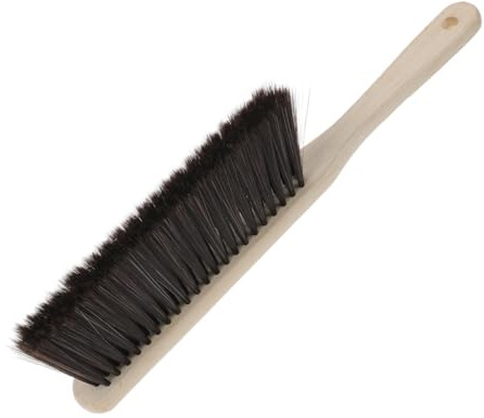 HAWILLOSCH 1pezzi Spazzola Multifunzionale in Legno Setole Morbide per Pulizia Letti e Vestiti per Spazzole Morbide e Spazzole per Pulizia Morbida