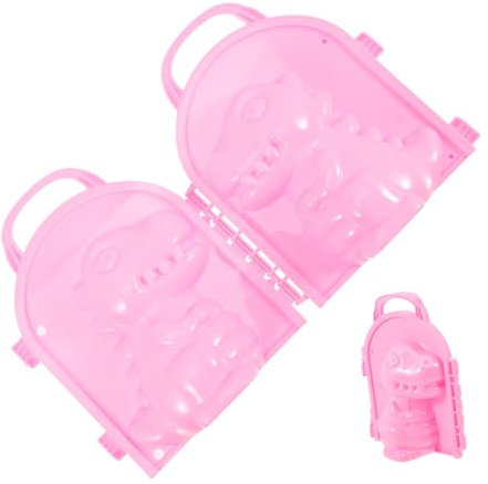 KICHOUSE Schneespielzeug Dinosaurierform Schneeclips Kinderclips Spielzeug Werkzeug Zum Schneebällenformen Winterclips Für Schnee EIS Und Sandburgenbau