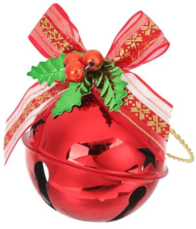 IMIKEYA Weihnachtsbaumglocken-Ornamente Dekorative Glockenanhänger Weihnachtsschmuck Hängeglocken Für Baum Fenster Oder Tür Fest-hängeanhänger Weihnachtsdekor