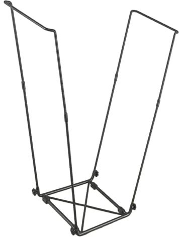 Sharplace Support de sac poubelle portable en fer, multi-usage, en métal, pour garde-manger, jardinage extérieur, feuilles, désherbage, Sans Roues