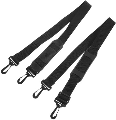 Milisten Correa Ajustable y Ancha para Estuche de Violín de Tela Oxford Negra Diseño Multifuncional y Protección contra Impactos para Músicos