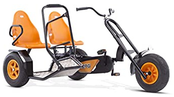 BERG Go-kart Duo Chopper BF | Children's vehicle, pedal car with adjustable seat, with freewheel, children's toys for age 5+