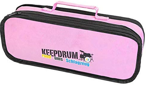keepdrum MB01PK Glockenspiel-Tasche Bag gepolstert Pink