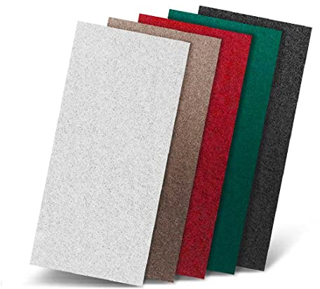 MENZER Pads Handpads 250 x 115 mm (10 Stk.) rot | f. Handschleifer, Polyester