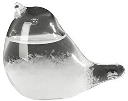 Akopiuto Caliente Nuevo Cristal Transparente tormenta Botella de Vidrio barómetro Botellas pronóstico del Tiempo Elegante Escritorio Gota de Agua estación meteorológica style2