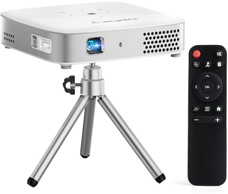 Caydo M1C Art Projector, Rechargeable DLP Drawing Projector with Exclusive Art Drawing App, Portable Tracing Projector for Canvas, Pico Cookie Projector for Decorating, 4K Support, 100’’ Display