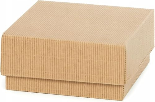 Verpackung, Wellpappe, Versandbox, E-Commerce, GESCHENKKARTON MIT STÜLPDECKEL BRAUN GESCHENK-BOX 350x300x150MM Innenmaß Menge: 20