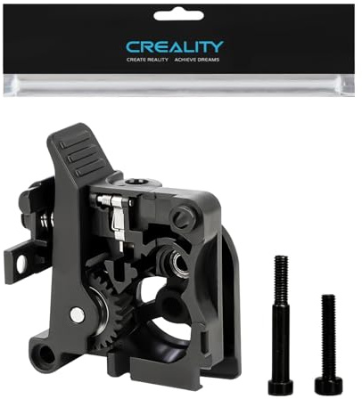 Creality Offcial K2/K2 Pro/K2 Plus Extrudiertes Frontgehäuse-Kit, 3D-Drucker-Zubehörteile Dual Extruder-Baugruppe Frontschalen-Set, Upgraded Drive Feed Extruder Vorderschale Replacement Parts