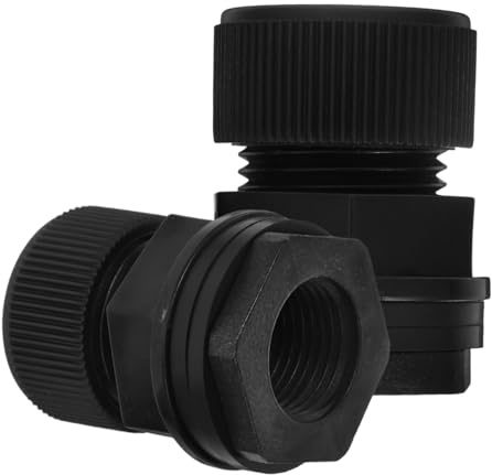 Toyvian 2 Piezas Conector de Manguera Barriles de Lluvia Adaptador de Instalación Compatible con Mangueras de Jardín