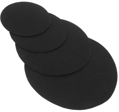 GANAZONO 40pièces Tapis De Fond De Pot Rond Non Tissé pour Bonsaïs Et Pots De Fleurs Favorisant La Circulation Air Et Prévenant La Pourriture des Racines