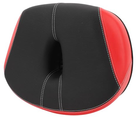 Focket Siège de Vélo sans Noués avec évent de Flux d'air et Conception de Balle Absorbant Les Amortisseurs pour Une Longue Distance Confortable (Rouge)