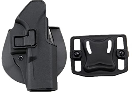 Taktische Pistole Holster, Airsoft Pistole Concealment Ziehen Rechtshänder Paddle Gürtel Holster Pouch für Glock 17 19 22 23 31 32