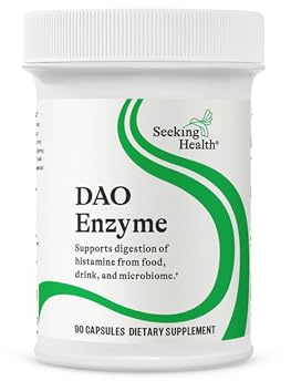 Seeking Health | Histamine Block | DAO Supplement Enzyme | Food Intolerance | Histamine Intolerance | GI Tract Supplements | Dhist Capsules (90 Count)