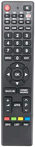 VINABTY GCBLTV64AI-D3 Fernbedienung für CHIQ TV UHD65E6200ISX2 GCBLTV64AID3 | UHD75E7000ISX2 UHD65D6500 UHD55E6000ISX2 65E6200 75E7000