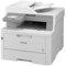 Brother MFC-L8340CDW Professionelles und kompaktes 4-in-1 Farb-LED-Multifunktionsgerät (Drucker, Scanner, Kopierer, Fax, 30 Seiten/Min.) weiß/grau