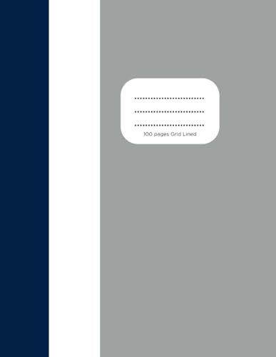 Indianapolis Football Colors Notebook: Grid Lined - Blue and White Cover Design