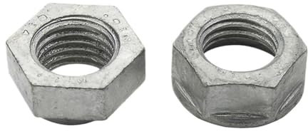YUANYAO Feuerverzinkter Hard-Lock-Verschluss, Klasse 4.8, feuerverzinkte Kombinations-Sicherungsmuttern, B058(M20-3 Pieces)