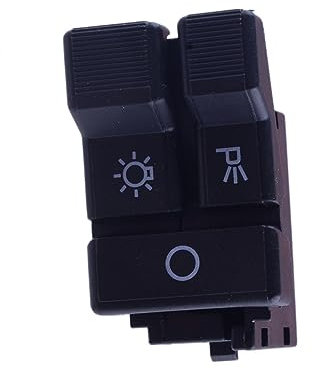 Schalter Feststellbremse Kompatibel Mit GMC C/K 1500 2500 3500 LKW Für Yukon 1992–1994 Für Suburban 19245374 Auto-Parklicht-Wippschalter Dimmer-Steuertaste