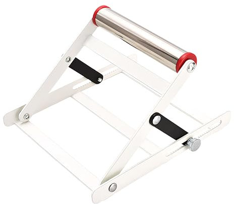 Wuzdy Supporto per Taglierina in Metallo, Telaio di Supporto Regolabile per Macchina da Taglio, Telaio di Supporto Pieghevole per Macchina, Supporto per Sega da Tavolo, Supporto per Tagliatrici
