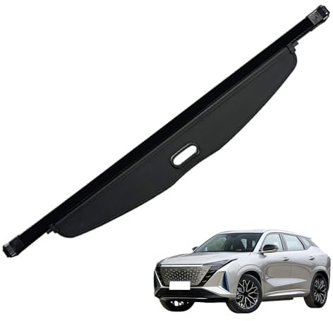 Gisltv Auto Einziehbarer Laderaumabdeckung Kofferraum,für Oshan Z6 2022-2023 Privatsphäre Schutz Abdeckung Ausziehbar Rollo Kofferraumabdeckung