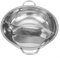 Niceminiwall Pentola calda con divisore, 28 cm, in acciaio inox, doppia divisione, pentole multiuso, pentola calda a due sapori, pentole per fornelli a gas a induzione (28 cm)