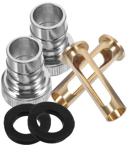NUOBESTY 2pcs Washing Machine Snap Coupling Connector Water Stop Joint Connector for Washer Quick-fit Attachment for Laundry Sink
