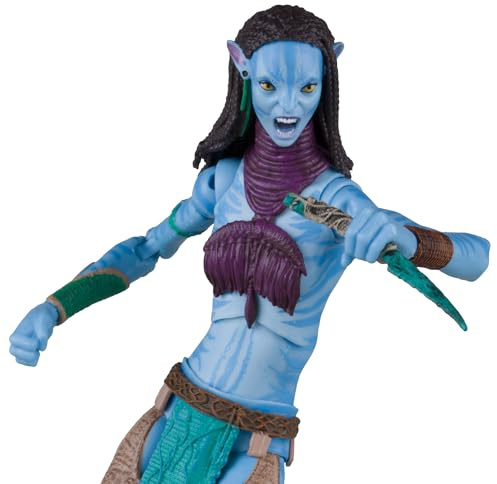 McFarlane Avatar: Fuoco e Cenere Neytiri (Omatikaya Warrior) 7 pollici Action Figure Collector Edition