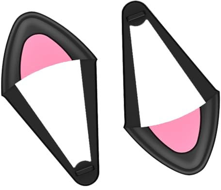 Cat Ears For Headphone - Headset Decorations | Cute Accessory For Girls | Travel Outgoing Cosplay Style Headset Decor Personalization, Easy To Install And Remove.
