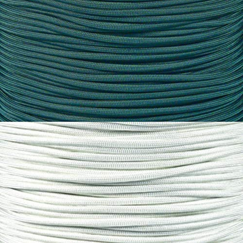 Paracord Planet College Team Paracord Bundle – 30 m – Farben variieren je nach Team – Armband Schlüsselband für drinnen und draußen