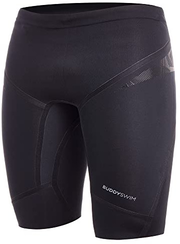 Buddyswim Freiwasser Neoprenhose 5/3 mm. Schwimmhose Damen und Herren. Swimming Trunks Men. Badehose Damen lang. Kälteschutzhose für Tauchen, Tauchen, Surfen und Wasserarbeit