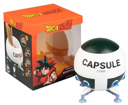 Grupo Erik Dragon Ball Z Spaceship Stifte Organizer Schreibtisch | Figur Stifteköcher Schule Bürobedar 13 x 14 x 13 cm aus Kustharz - Schreibtisch Zubehör Deko Merch Geschenke