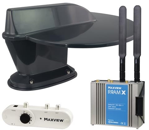 COMBO/51G Roam X Combo Omnidirectional Mobile WiFi & TV Antenna Kit GREY