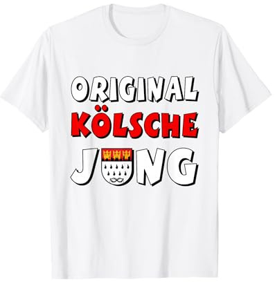 Kölsche Jung - Kölle Alaaf Konfetti Karneval Fashingumzug T-Shirt