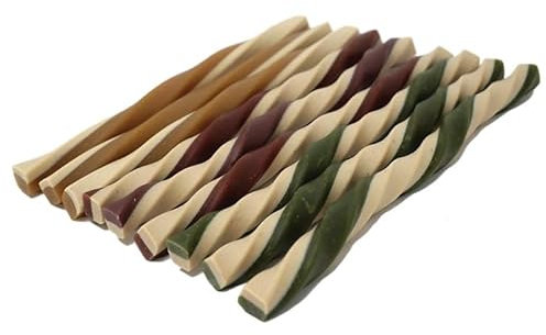 Mak's Patch Vegan Dog Treats - Fruit & Veg Straws 14cm/14g in 3 Flavours - Box of 120 Treats