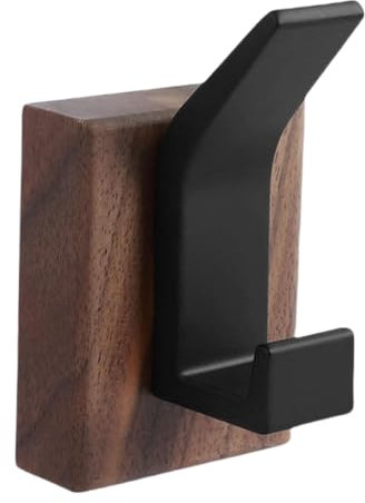 awakentti Handtuchhaken aus Holz, natürliche Wandhaken, rustikaler Holzhaken, robuster Kleiderhaken, Huthalter, Wandhaken zum Aufhängen von Badezimmertüchern, hängenden Hut