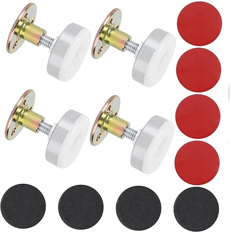 ETHZZLE 4pcs Collision Retainer Bed Frame Stopper for Wall Sturdy Bed Shaking Tool Headboard Bumper