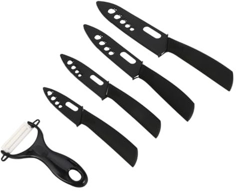 TOPBATHY 1 Satz Keramikmesser Küchenwaren Küchenmesser Black