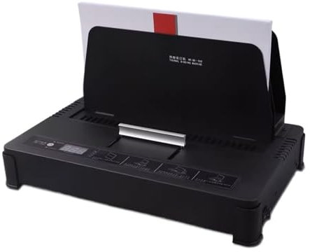 Bindemaschine, GD-550 Bindemaschine Elektrische, stanzfreie, kabellose Dokument- und Buchbindemaschine Rechnungsbuchhaltungsgutschein-Finanzarchiv