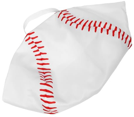 CHILDWEET Aufbewahrungshalter Für Kuscheltiere Baseball-sitzsackbezug Bequemer Sitzsackbezug Aufbewahrungstasche Für Mehrzweckspielzeug